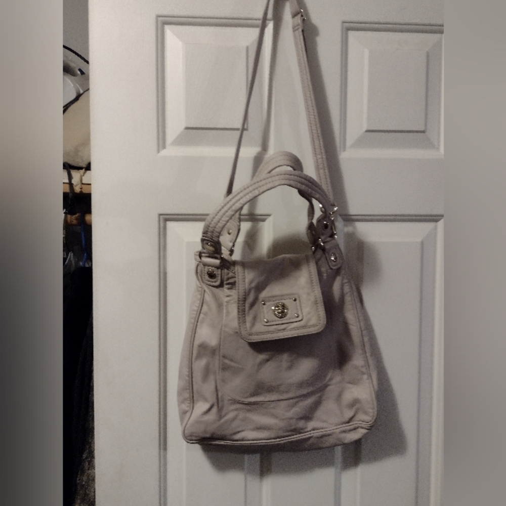 Marc Jacobs Neutral Leather Satchel, EUC - Picture 6 of 16